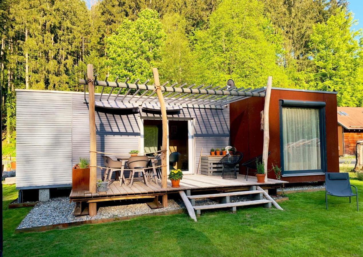 Hjem - Tiny Homes Direkt Am Wald Zwischen Allgaeu & Bodensee Bergatreute Екстериор снимка