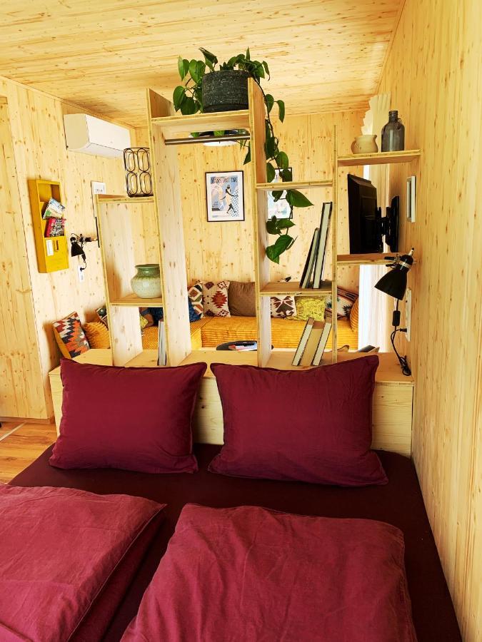 Hjem - Tiny Homes Direkt Am Wald Zwischen Allgaeu & Bodensee Bergatreute Екстериор снимка