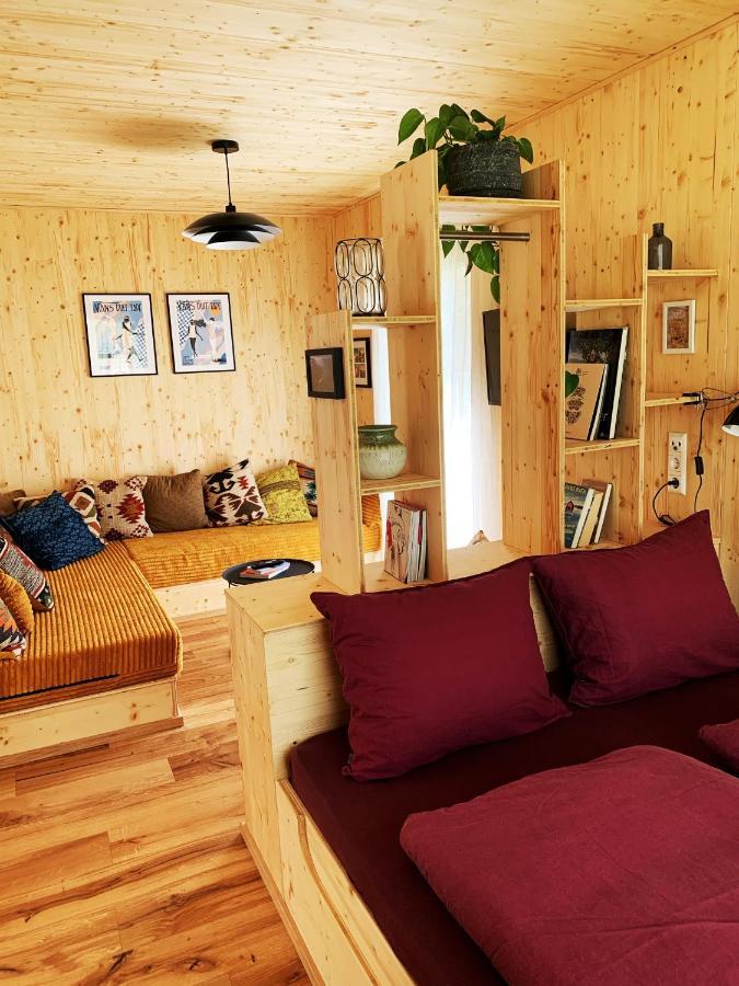 Hjem - Tiny Homes Direkt Am Wald Zwischen Allgaeu & Bodensee Bergatreute Екстериор снимка