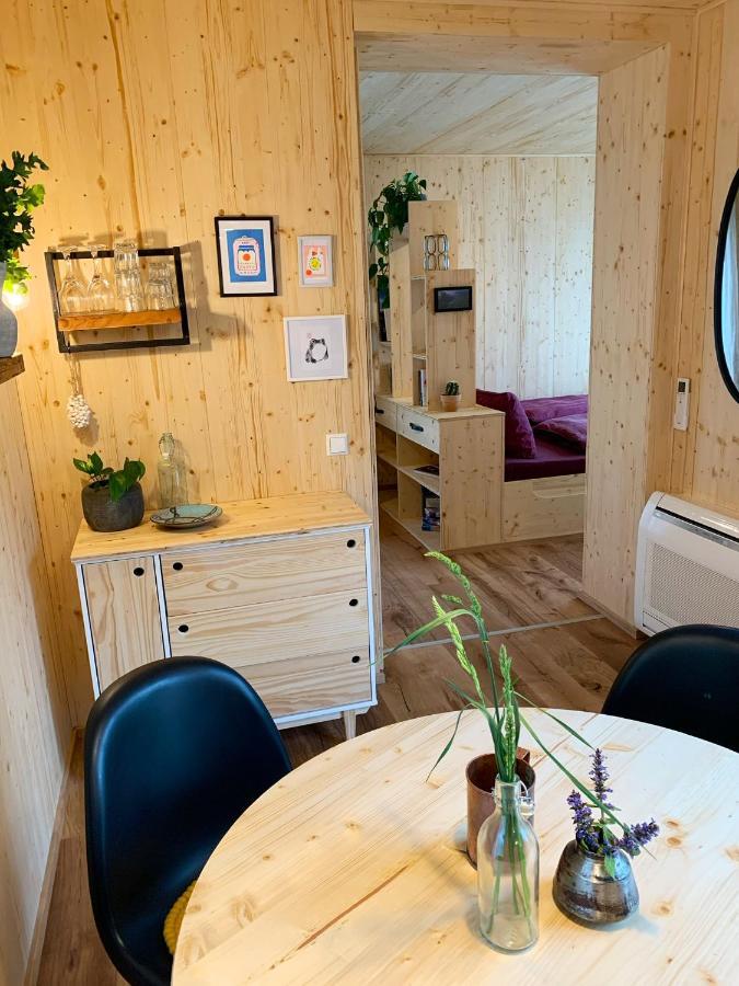 Hjem - Tiny Homes Direkt Am Wald Zwischen Allgaeu & Bodensee Bergatreute Екстериор снимка