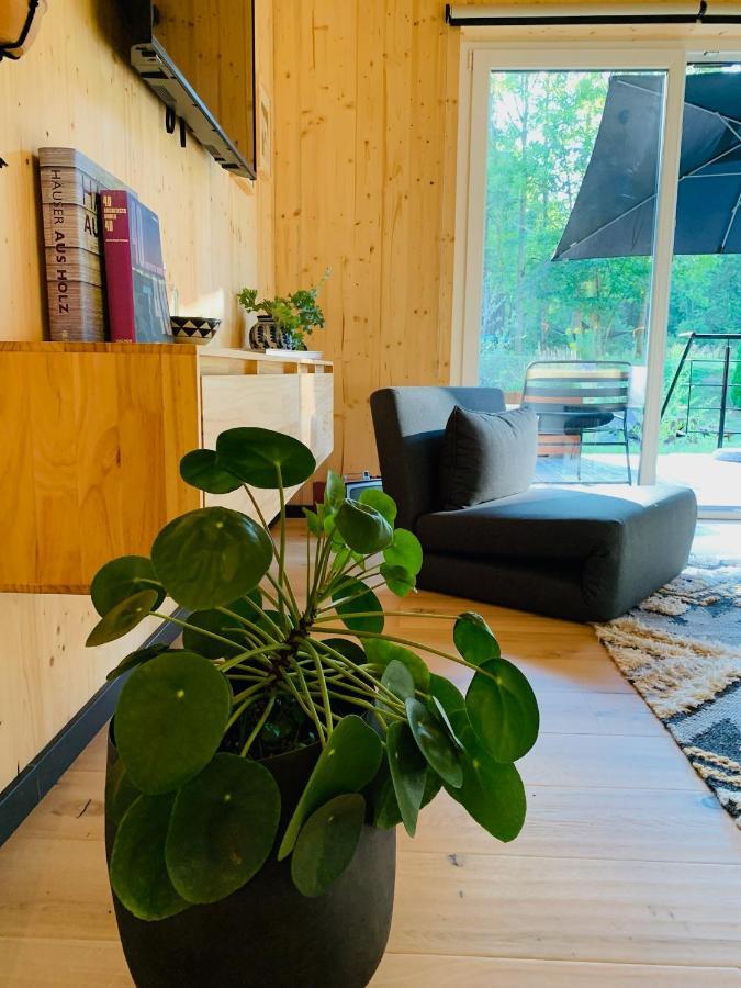 Hjem - Tiny Homes Direkt Am Wald Zwischen Allgaeu & Bodensee Bergatreute Екстериор снимка